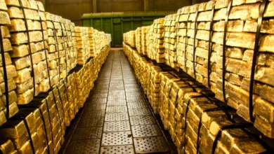 خیابان ولیعصر تهران طلا باران شد